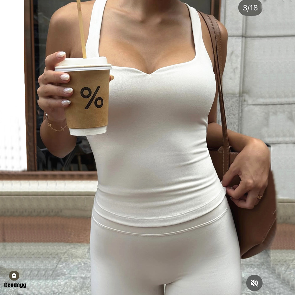 Pilate Yoga Workout - Pad Women Yoga Bra Tank Top