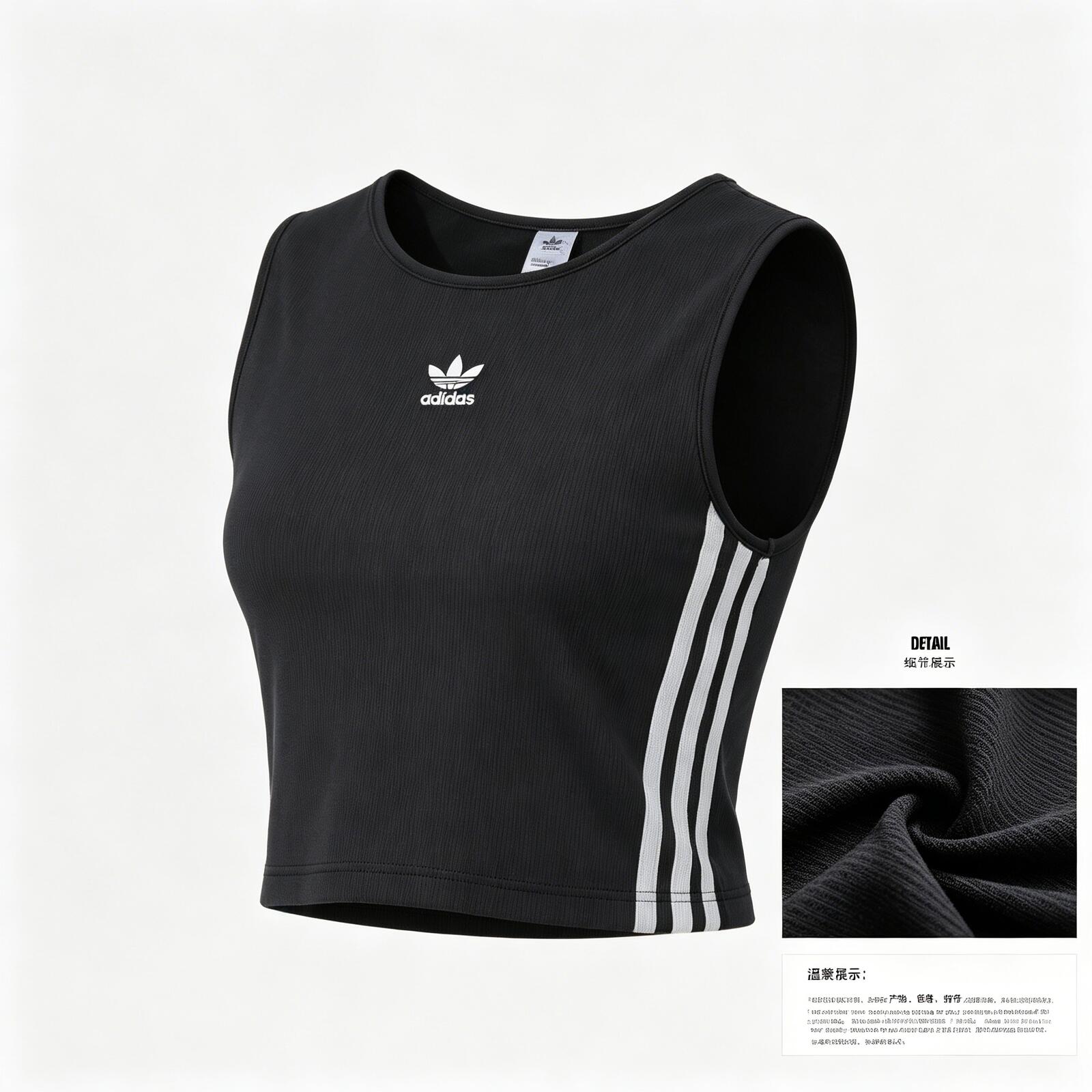 Pilates Yoga Top - New AdidasTrefoil Women's Sports Vest Running