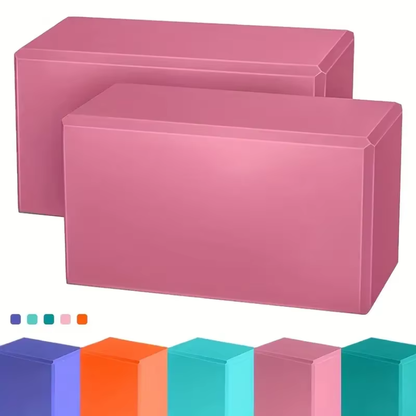 Pilates Yoga Block - Yoga Blocks Gym Foam Brick Pilates