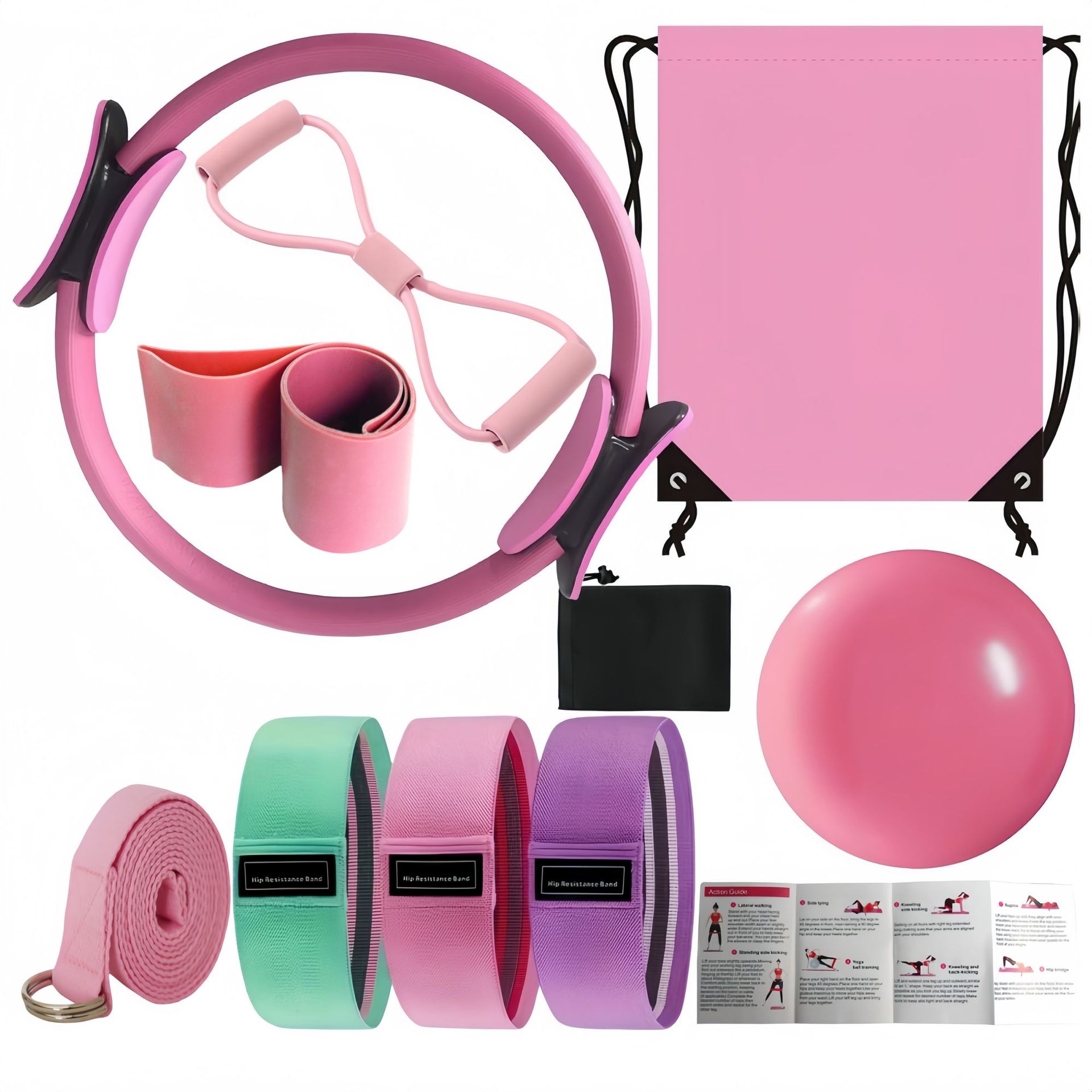 Pilates Yoga Combined - New Yoga Pilates Combination 10-piece Set