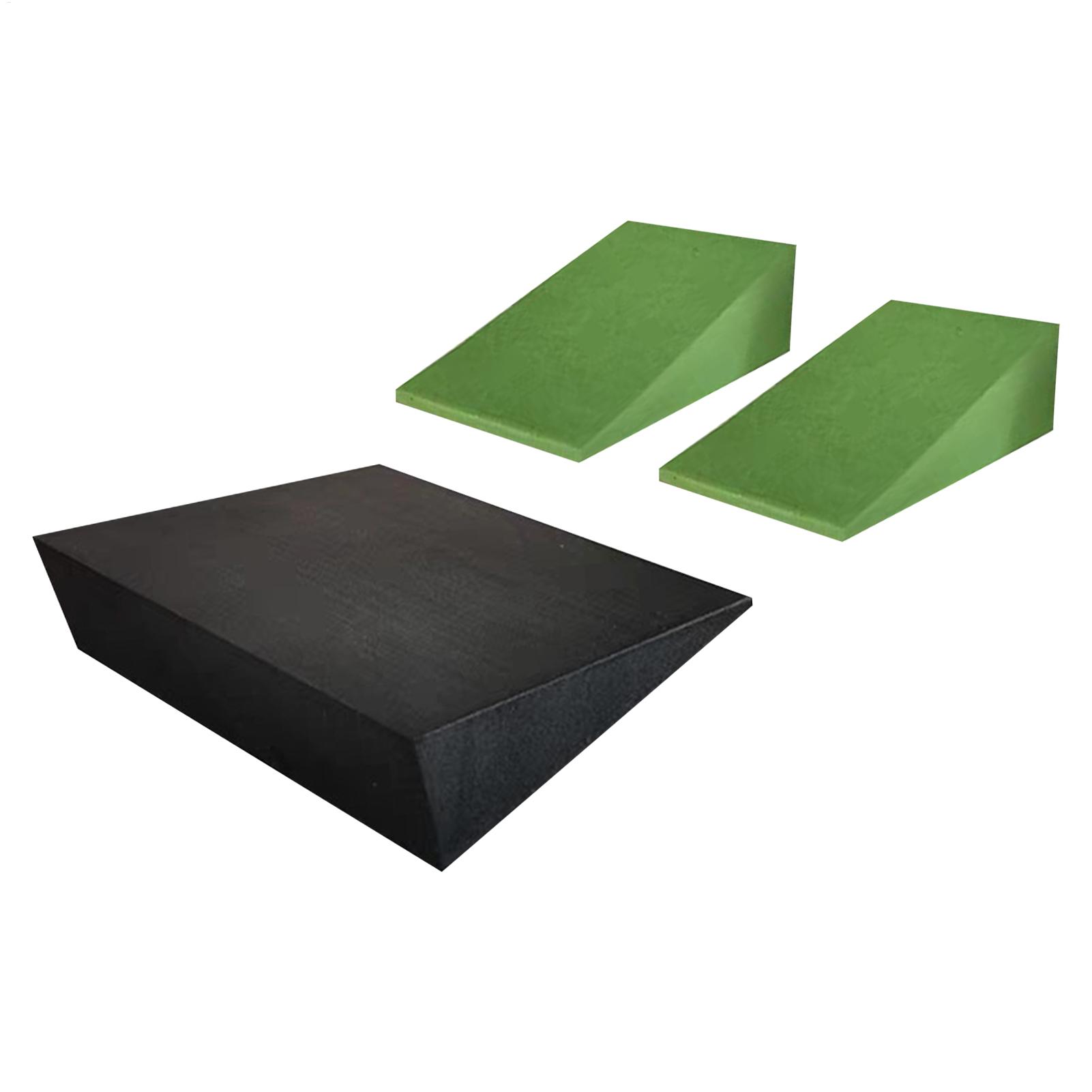 Pilates Yoga Block - 3Pcs Yoga Wedge Blocks EVA Foam