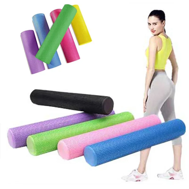Pilates Yoga Block - 1x 30/45CM EVA Massage Roller Yoga