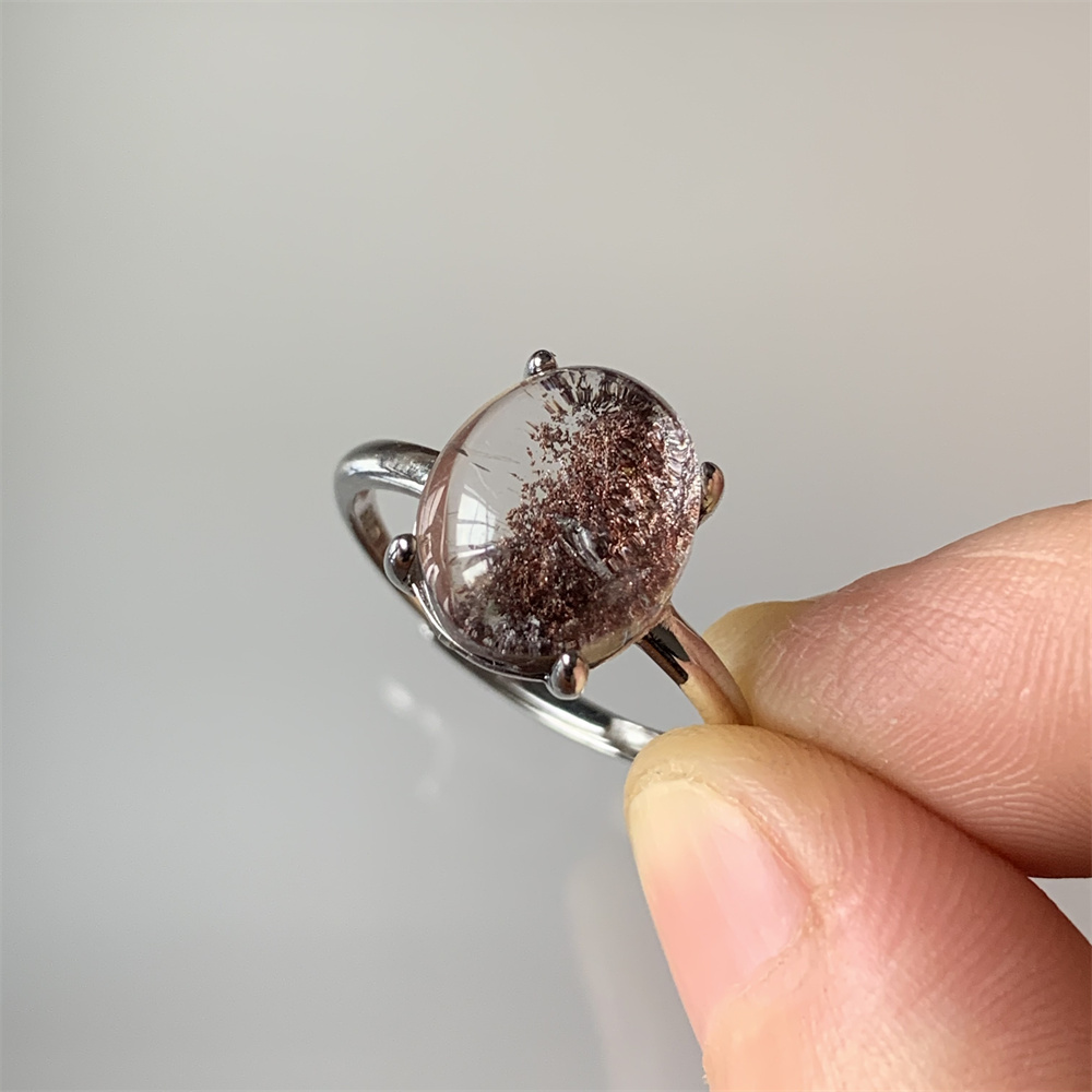 Natural Lodolite Quartz Women  - огляд і ціна Pilates Ring Magic
