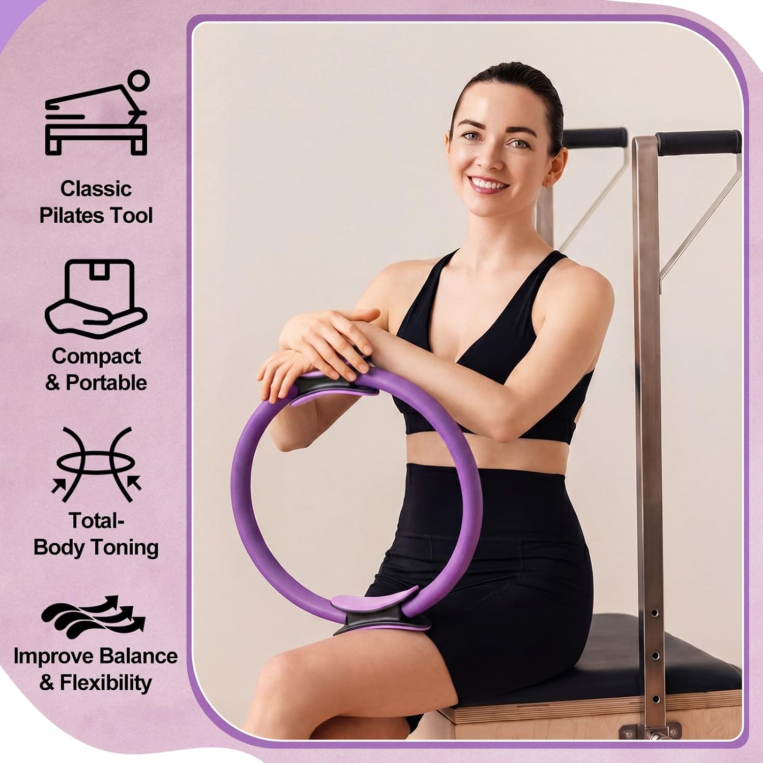12 Pcs Pilates Ring Set Dual S - огляд і ціна Pilates Ring Magic