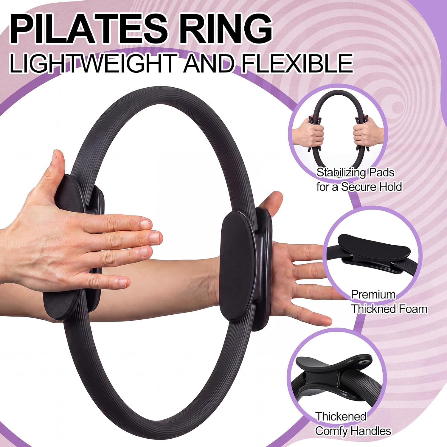 12 Pcs Pilates Ring Set Dual S - огляд і ціна Pilates Ring Magic