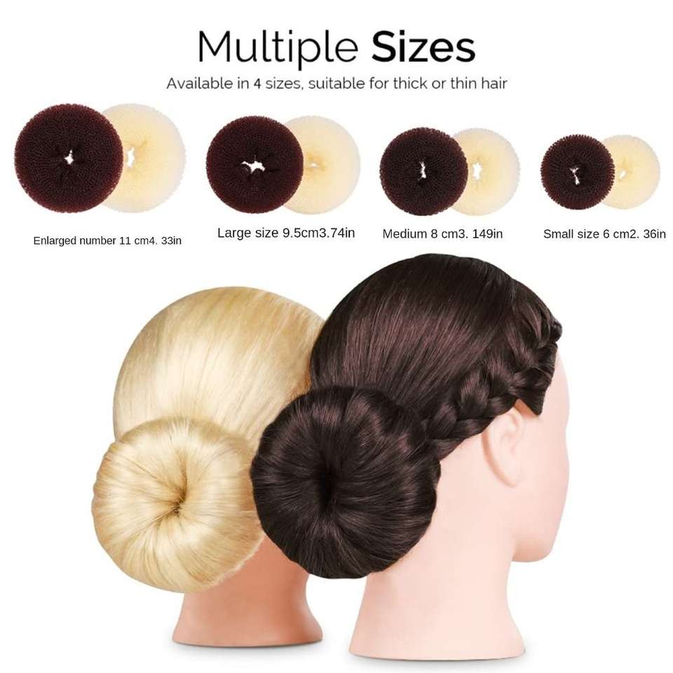 4pcs Women Hair Bun Maker Set  - огляд і ціна Pilates Ring Magic