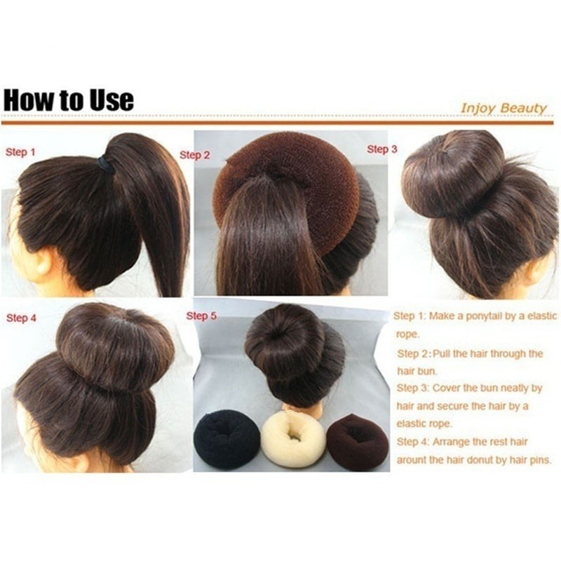 4pcs Women Hair Bun Maker Set  - огляд і ціна Pilates Ring Magic