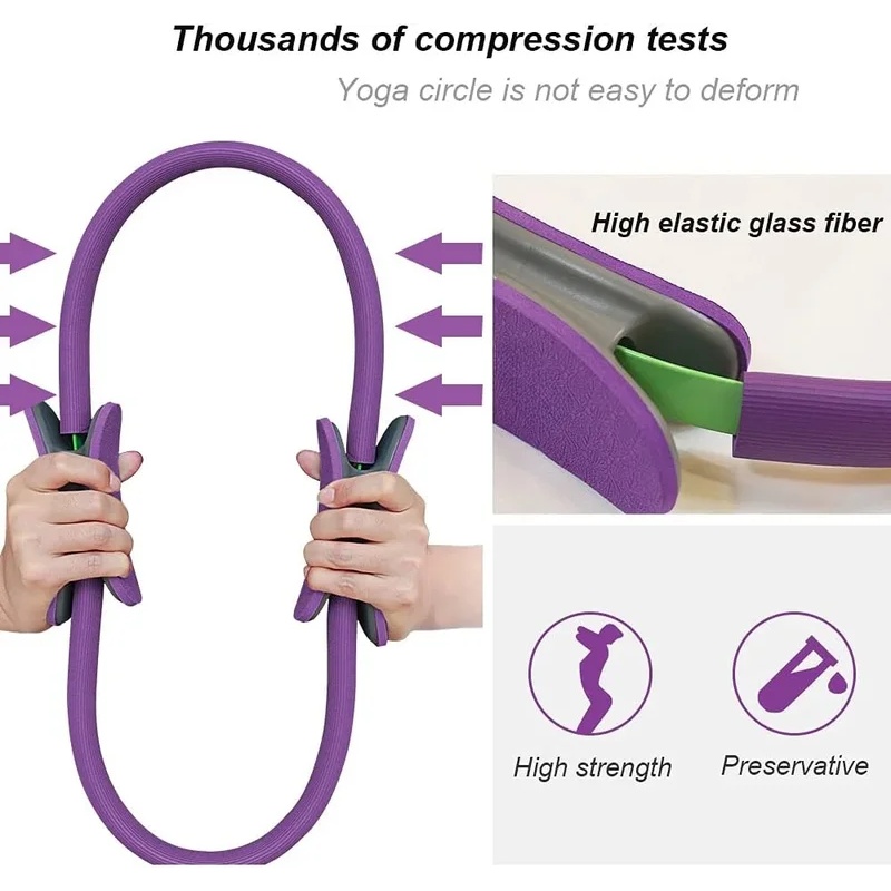1Pc Non Slip Yoga Pilates Resi - огляд і ціна Pilates Ring Magic
