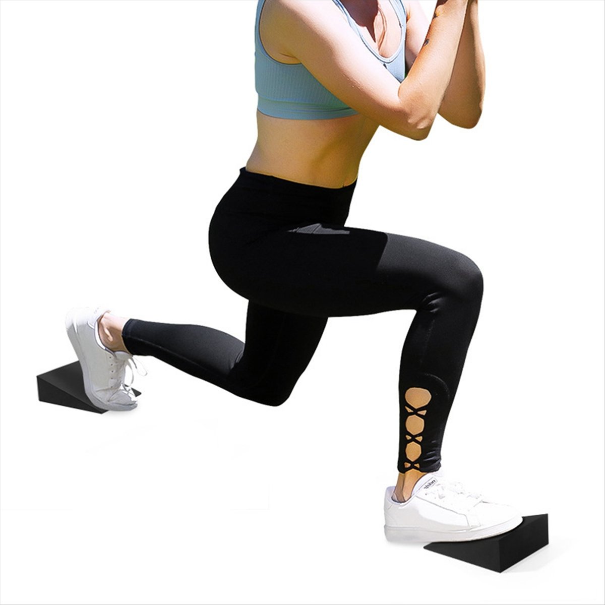 ABXY 2Pcs Yoga Wedge Blocks EV - огляд і ціна Pilates Yoga Block