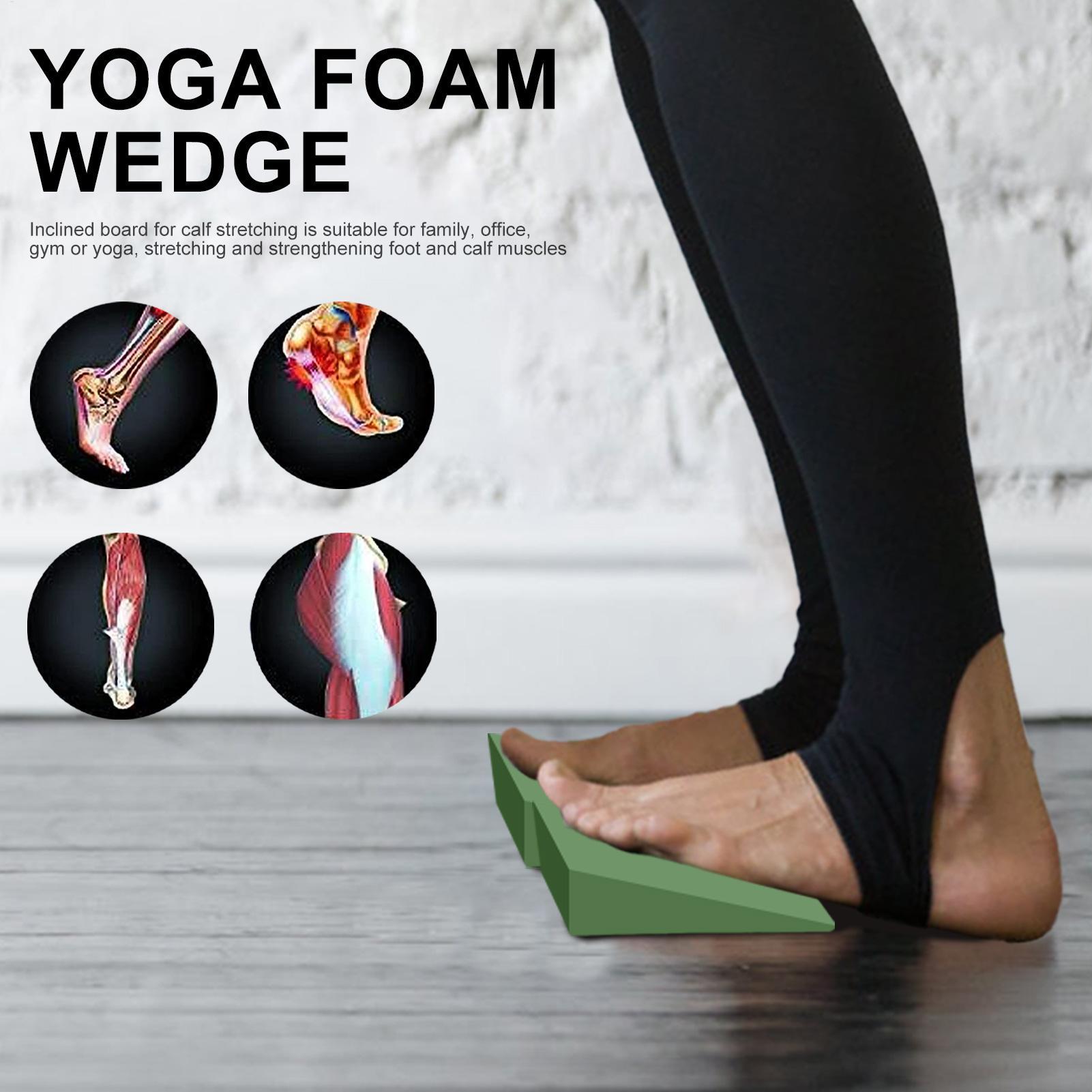 1Pairs Yoga Wedge Blocks EVA F - огляд і ціна Pilates Yoga Block