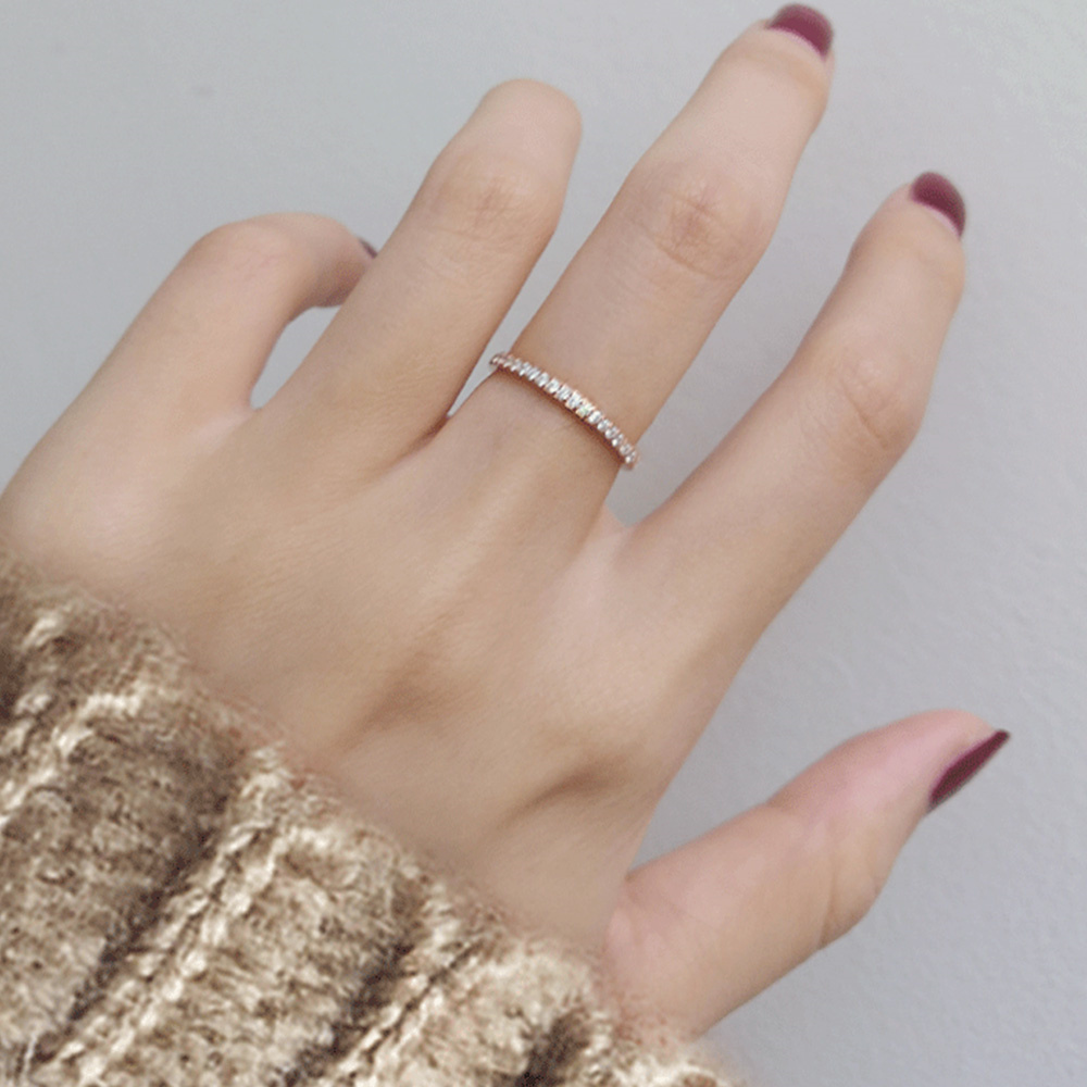 2mm Iced Out Cubic Zirconia Ri - огляд і ціна Pilates Ring Magic