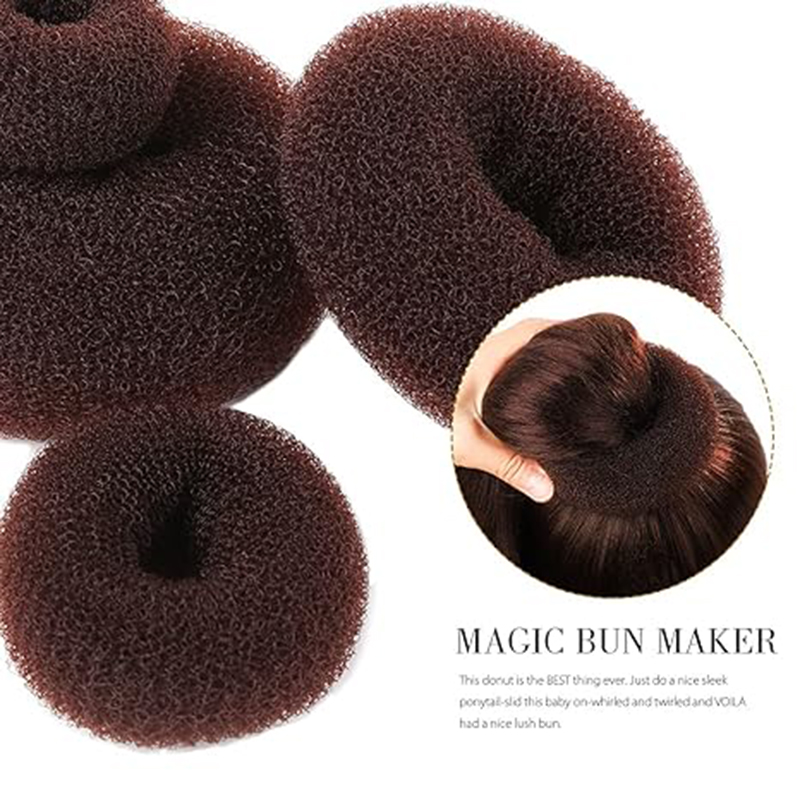 3pc/set Hair Bun Maker Donut M - огляд і ціна Pilates Ring Magic