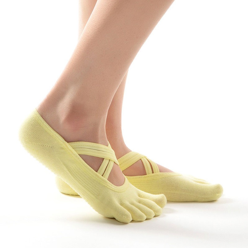 Women's Five Toe Yoga Socks wi - огляд і ціна Pilate Yoga Workout