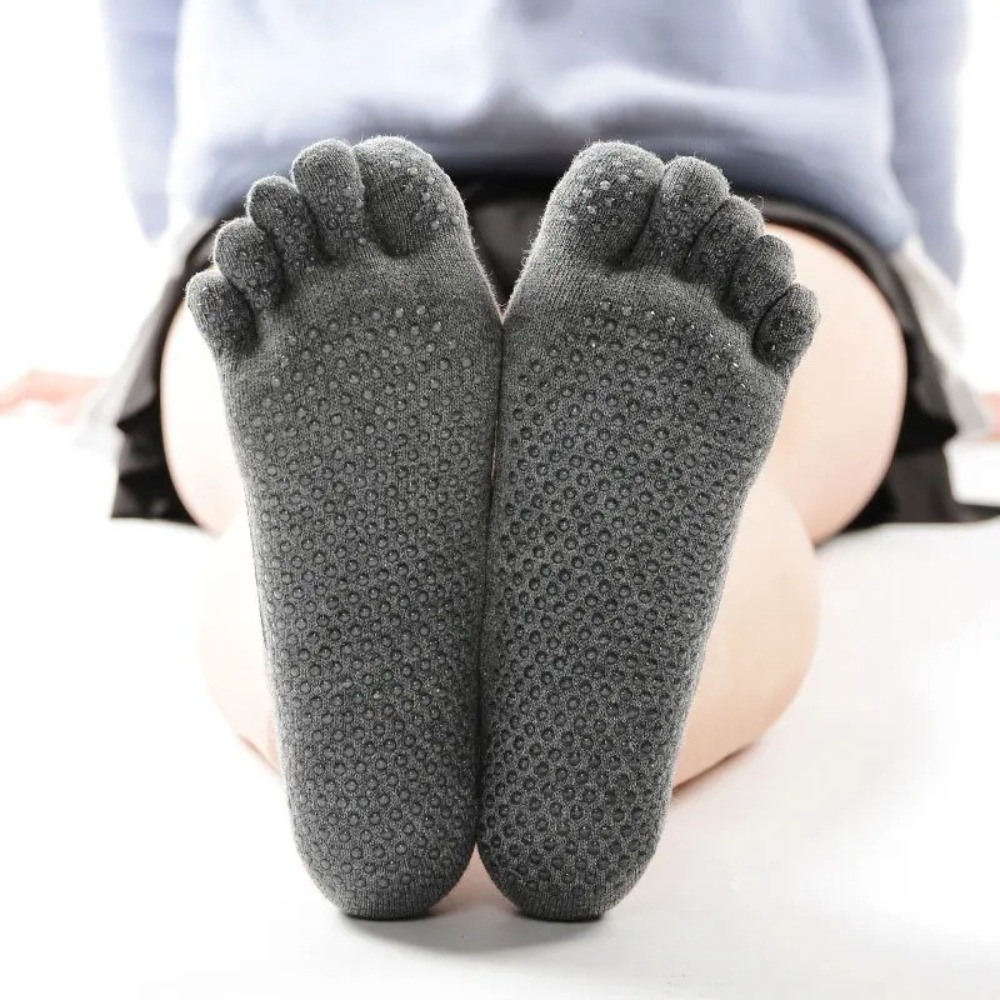 Women's Five Toe Yoga Socks wi - огляд і ціна Pilate Yoga Workout