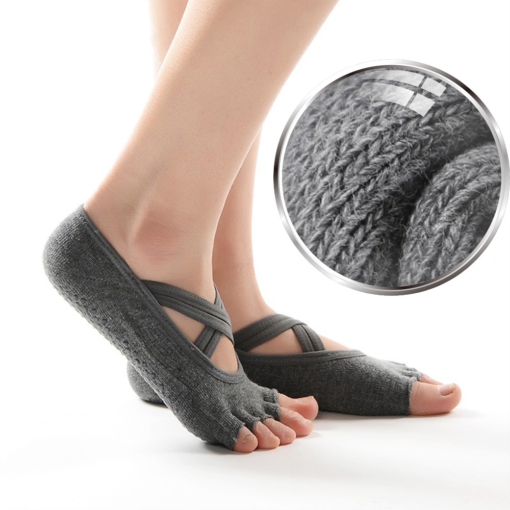 Women's Five Toe Yoga Socks wi - огляд і ціна Pilate Yoga Workout