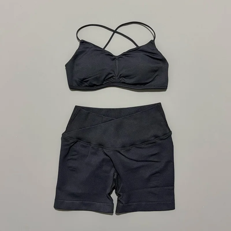 2 Pieces Sports Set Women Thin - огляд і ціна Pilates Yoga Top